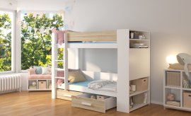 ADRK Furniture - Krevet na kat Garet 90x200 cm