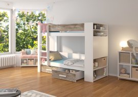 ADRK Furniture - Krevet na kat Garet 90x200 cm