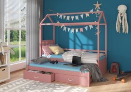ADRK Furniture - Dječji krevet Jonaszek - 90x200 cm 