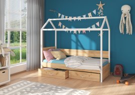 ADRK Furniture - Dječji krevet Otello - 80x190 cm 