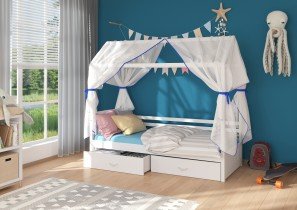 ADRK Furniture - Dječji krevet Rose - 80x190 cm 