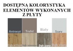 ADRK Furniture - Dječji krevet Tiarro - 80x180 cm