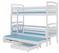 ADRK Furniture - Krevet na kat Aldo - 80x180 cm 