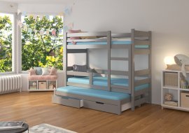 ADRK Furniture - Krevet na kat Karlo - 80x180 cm 