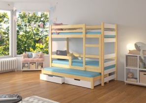 ADRK Furniture - Krevet na kat Karlo - 80x180 cm 