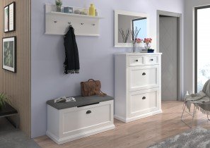 ADRK Furniture - Ogledalo Gal P05 - bijela