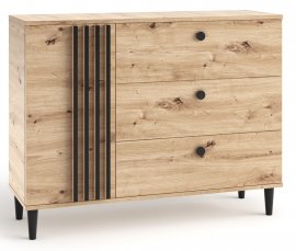 ADRK Furniture - Komoda široka Livia