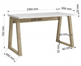 ADRK Furniture - Radni stol Iwo