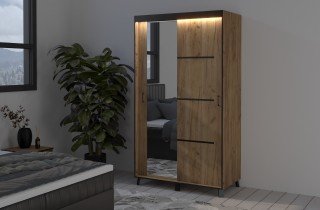 ADRK Furniture - Ormar Gildo 120 + LED