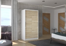 ADRK Furniture - Ormar s kliznim vratima Asten - 100 cm