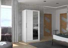 ADRK Furniture - Ormar s kliznim vratima Baros - 100 cm