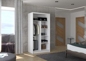 ADRK Furniture - Ormar s kliznim vratima Dragonis - 100 cm