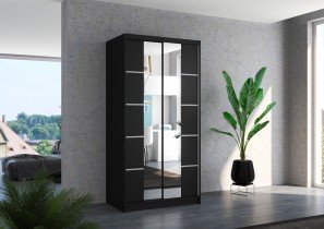ADRK Furniture - Ormar s kliznim vratima Ksawer - 100 cm
