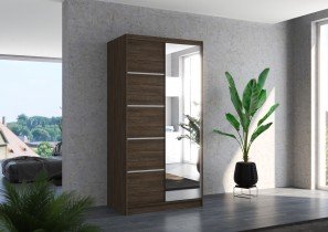 ADRK Furniture - Ormar s kliznim vratima Orlando - 100 cm