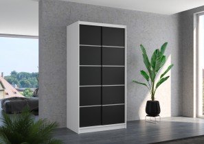 ADRK Furniture - Ormar s kliznim vratima Riva - 100 cm