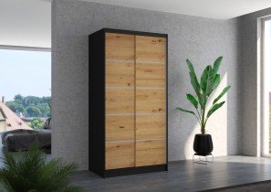 ADRK Furniture - Ormar s kliznim vratima Riva - 100 cm