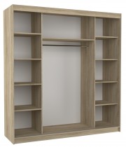 ADRK Furniture - Ormar s kliznim vratima Austin - 200 cm