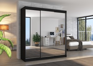 ADRK Furniture - Ormar s kliznim vratima Austin - 200 cm