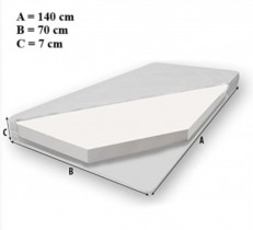 ADRK Furniture - Dječji krevet Casimo s ladicom - 70x140 cm