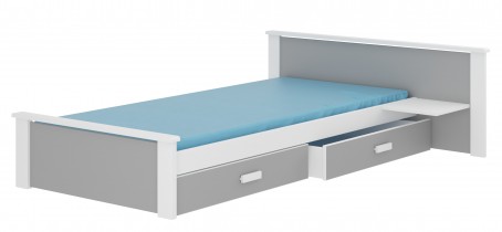 Bijela/svijetlo siva