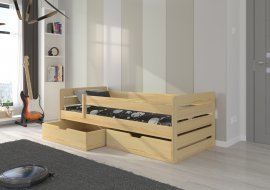 ADRK Furniture - Dječji krevet Bemma - 90x200 cm - borovina