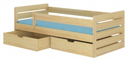 ADRK Furniture - Dječji krevet Bemma - 90x200 cm - borovina