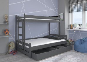 ADRK Furniture - Krevet na kat Benito - 80x200 cm 