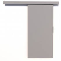 ADRK Furniture - Klizna vrata Pixi 96 - siva