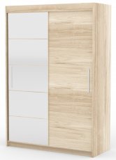 ADRK Furniture - Ormar s kliznim vratima Esti - 150 cm - sonoma