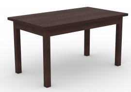 ADRK Furniture - Blagovaonski stol na razvlačenje Rodos 80 - tamni orah