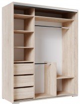 ADRK Furniture - Ormar Leor - 180 cm