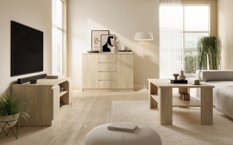 ADRK Furniture - Komoda Bente 2D4SZ 122cm
