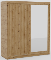 ADRK Furniture - Ormar s kliznim vratima Delia 180 cm - artisan