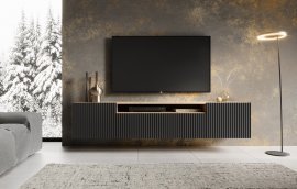 ADRK Furniture - TV element zidni Noemi - artisan/crna