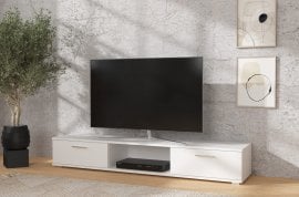 TV regal Aridea mat - bijela