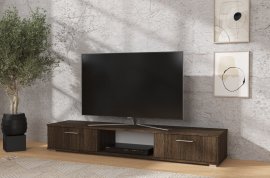 TV regal Aridea mat - čokoladna