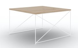Stolić za dnevni boravak Nelia - bijela/artisan