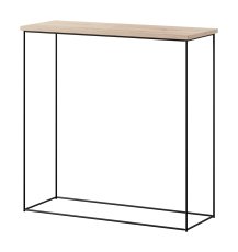 Konzolni stolić Milan - crna/artisan