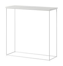 Konzolni stolić Milan - bijela/bijela mat