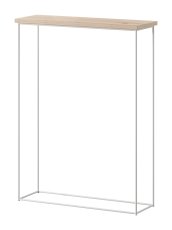 Konzolni stolić Sili - bijela/artisan