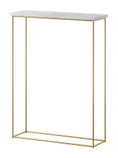 Konzolni stolić Sili - zlatna/beton