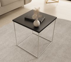 ADRK Furniture - Stolić za dnevni boravak Adina - bijela/crna