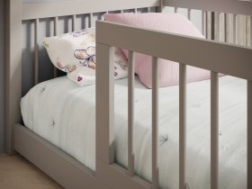 ADRK Furniture - Dječji krevet Graja - 80x180 cm - siva