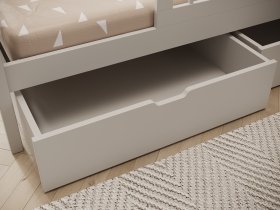 ADRK Furniture - Dječji krevet Galicja - 70x140 cm - bijela