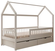 ADRK Furniture - Dječji krevet Galicja - 70x140 cm - bijela
