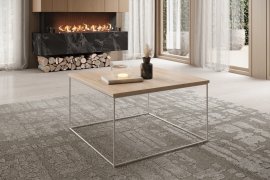 Stolić za dnevni boravak Roni - bijela/sonoma