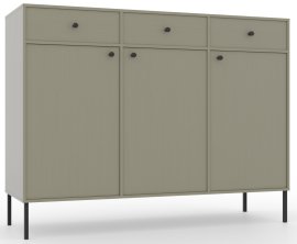 Komoda Tili 3D3S - eukaliptus