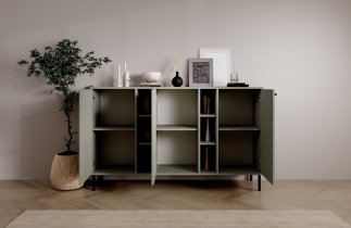 Komoda Tili 3D6P - eukaliptus
