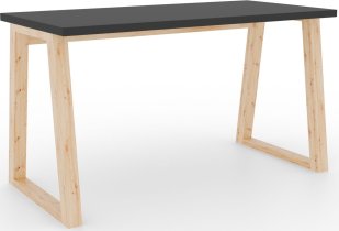 ADRK Furniture - Radni stol Iwo I - graphite/artisan
