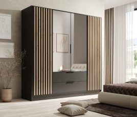 Ormar Neri - 200 cm - crni